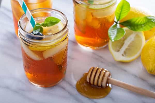 شربت عسل با انواع عرقیات گیاهی